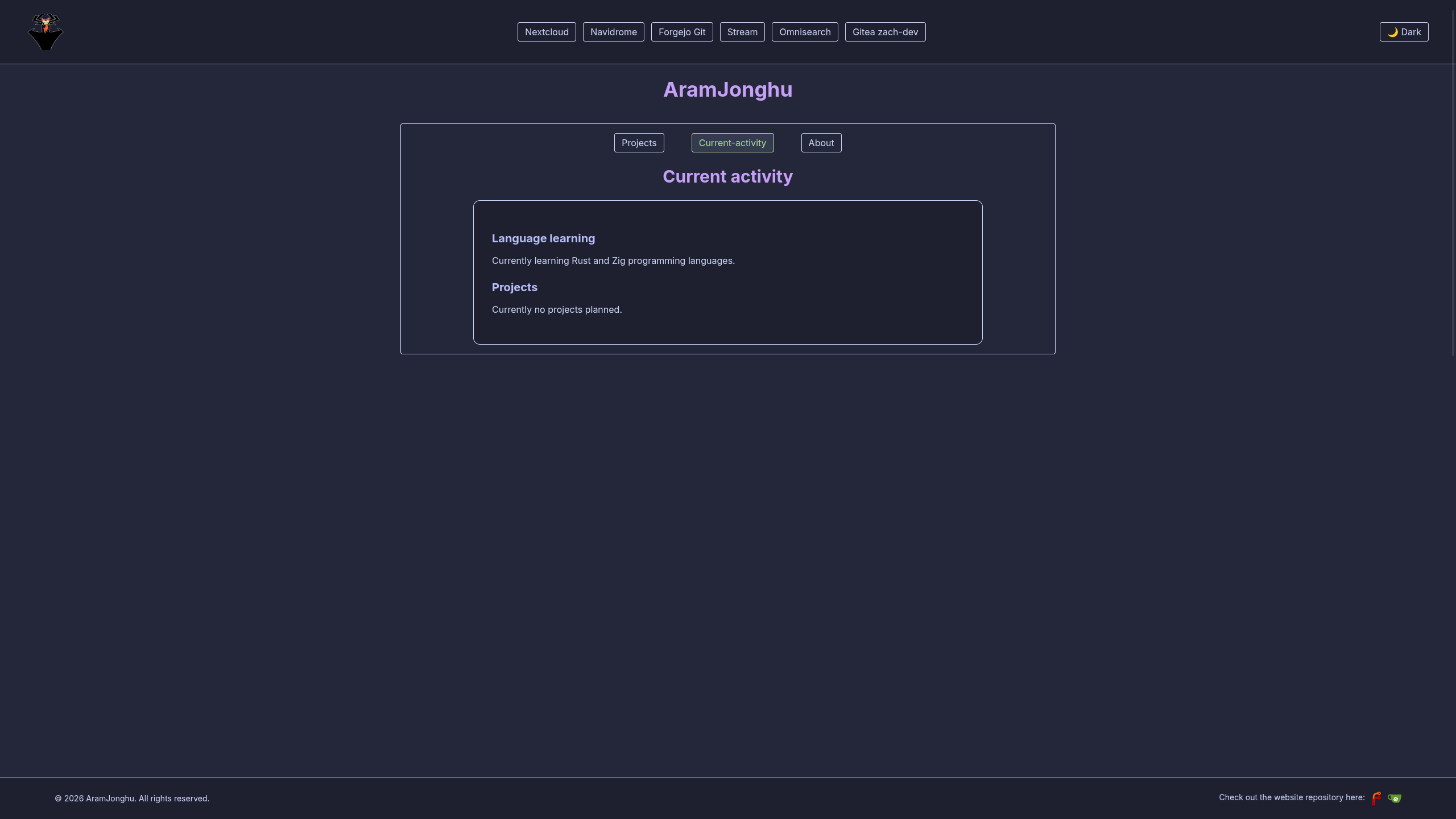 Homepage