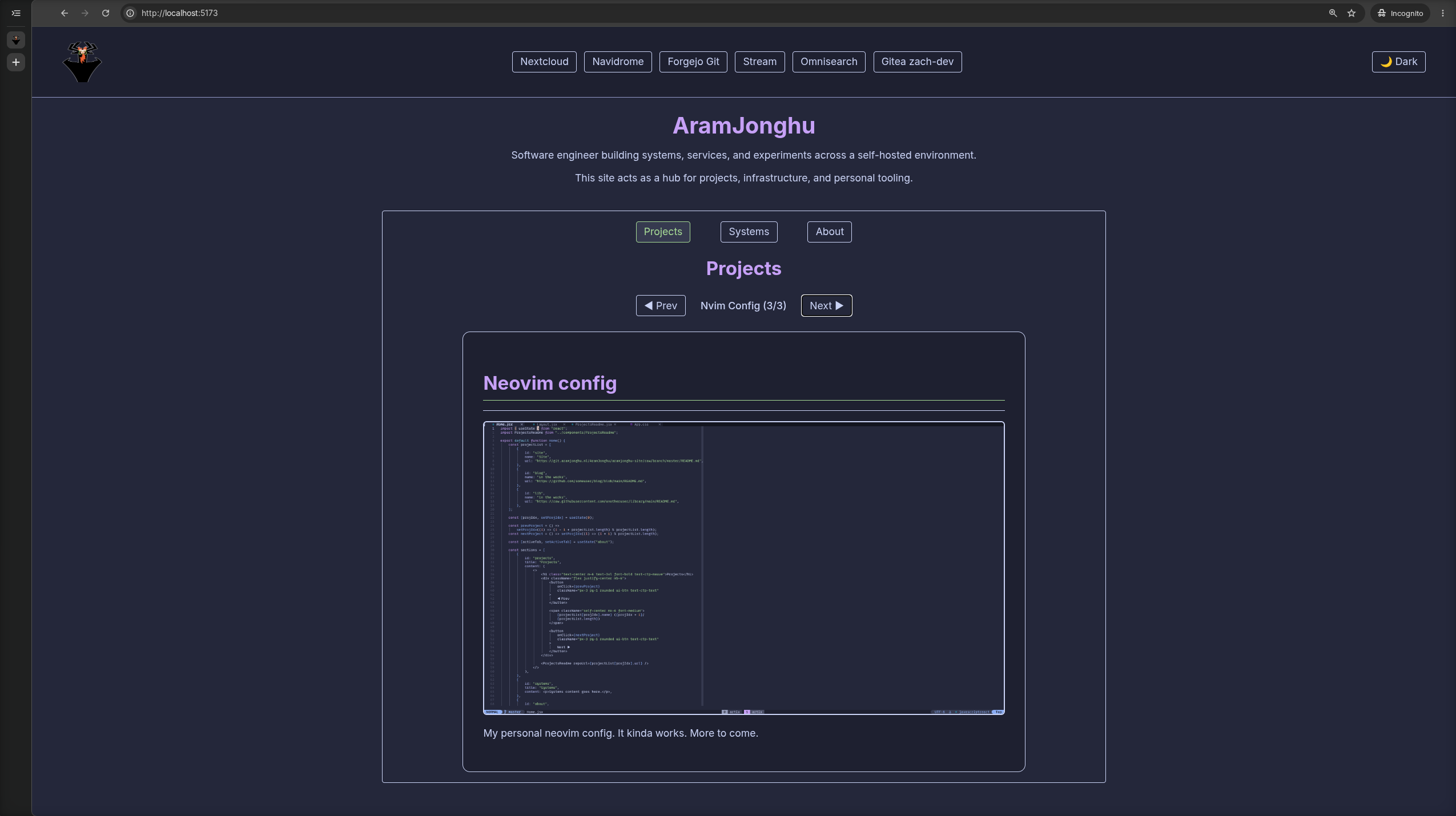 Homepage