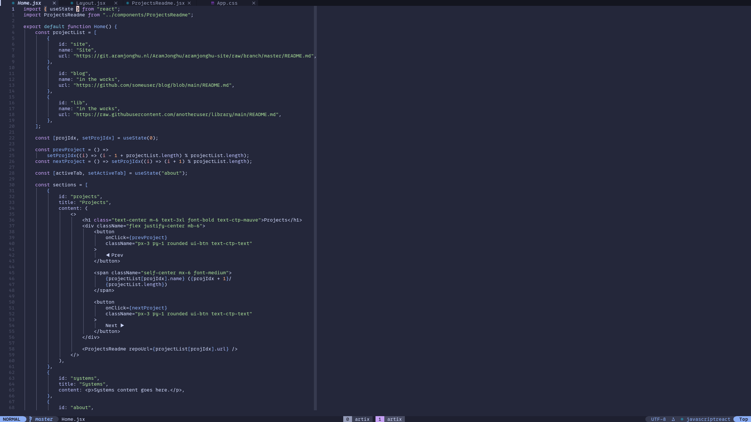 NeovimScreenshot